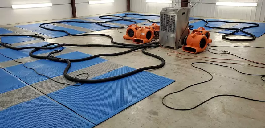 Professional Flooded Carpet Drying Services in Oakman, GA