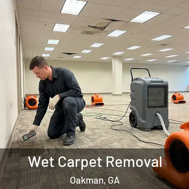  Wet Carpet Removal Oakman, GA